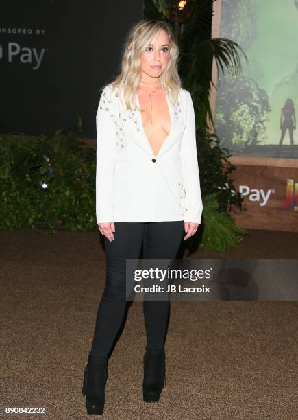 Skylar Grey attends the premiere of Columbia Pictures' 'Jumanji: Welcome To The Jungle' on December 11, 2017 in Los Angeles, California.