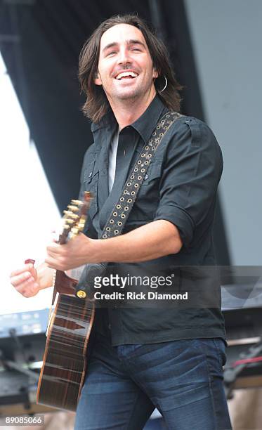Singer/Songwriter Jake Owen performs at the 17th Annual Country Thunder USA music festival on July 17, 2009 in Twin Lakes, Wisconsin.