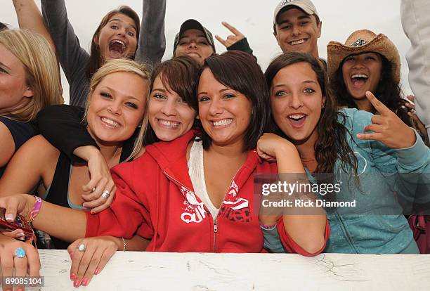 Atmosphere at the 17th Annual Country Thunder USA music festival on July 17, 2009 in Twin Lakes, Wisconsin.