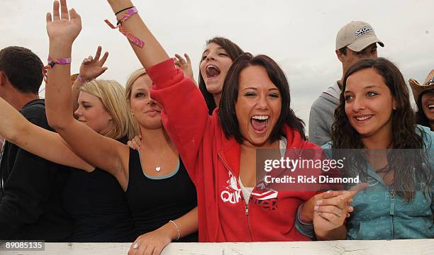 Atmosphere at the 17th Annual Country Thunder USA music festival on July 17, 2009 in Twin Lakes, Wisconsin.