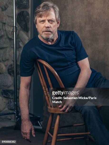 Actor Mark Hamill is photographed for Paris Match on November 10, 2017 in Los Angeles, California.