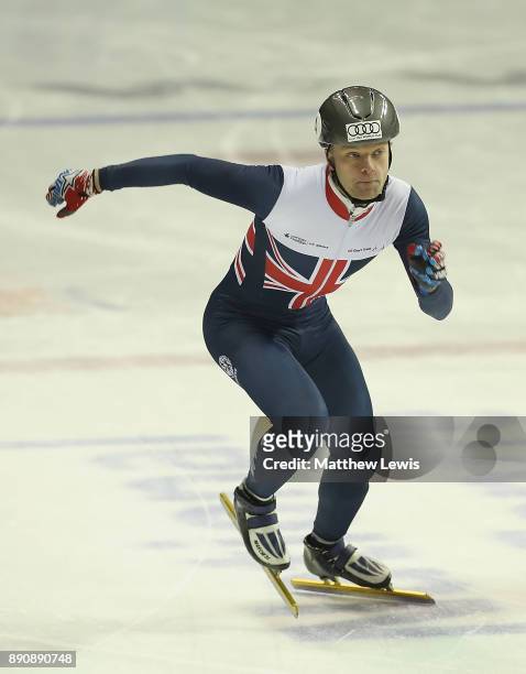 Josh Cheetham of Great Britain pictured during a media day for the Athletes Named in the GB Short Track Speed Skating Team for the PyeongChang 2018...