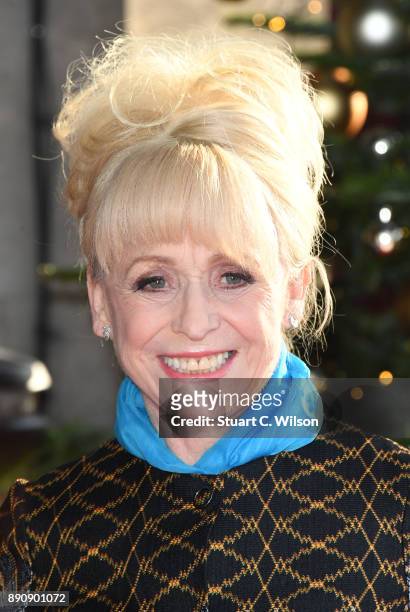 Barbara Windsor attends the TRIC Awards Christmas lunch at Grosvenor House, on December 12, 2017 in London, England.