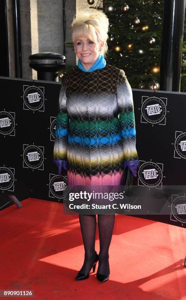 Barbara Windsor attends the TRIC Awards Christmas lunch at Grosvenor House, on December 12, 2017 in London, England.