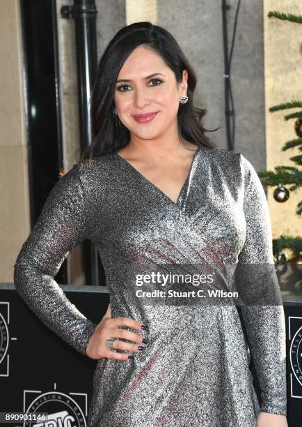 Nazaneen Ghaffar attends the TRIC Awards Christmas lunch at Grosvenor House, on December 12, 2017 in London, England.