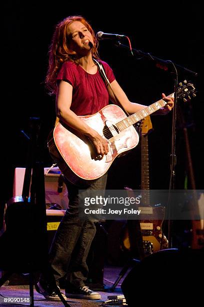 Neko Case performs in concert at Clowes Memorial Hall on July 17, 2009 in Indianapolis, Indiana.