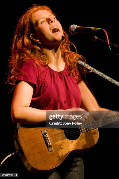 Neko Case performs in concert at Clowes Memorial Hall on July 17, 2009 in Indianapolis, Indiana.