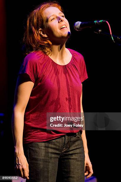 Neko Case performs in concert at Clowes Memorial Hall on July 17, 2009 in Indianapolis, Indiana.