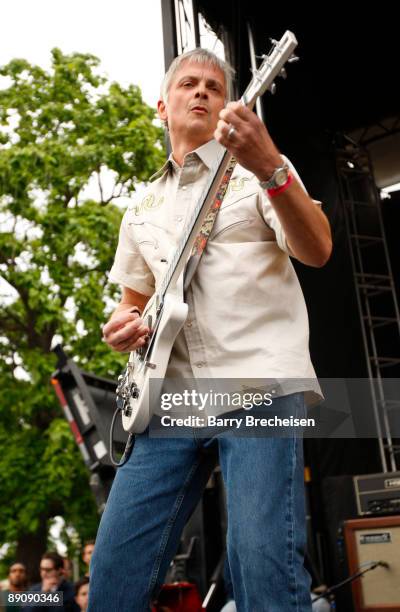 Duane Denison of The Jesus Lizzard performs during the 2009 Pitchfork Music Festival at Union Park on July 17, 2009 in Chicago, Illinois.