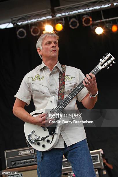 Duane Denison of The Jesus Lizzard performs during the 2009 Pitchfork Music Festival at Union Park on July 17, 2009 in Chicago, Illinois.