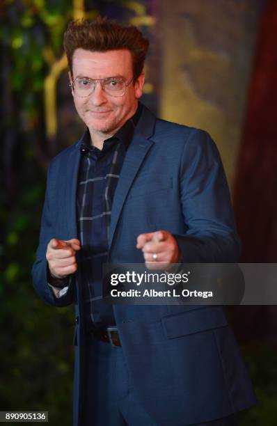 Actor Rhys Darby arrives for the Premiere Of Columbia Pictures' "Jumanji: Welcome To The Jungle" held at The TLC Chinese Theater on December 11, 2017...