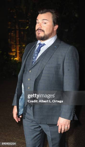 Actor Jack Black arrives for the Premiere Of Columbia Pictures' "Jumanji: Welcome To The Jungle" held at The TLC Chinese Theater on December 11, 2017...