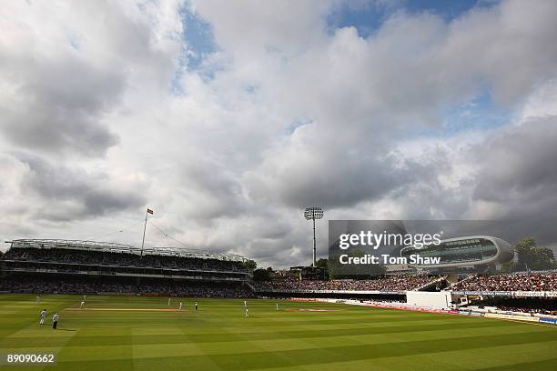 General view during day two of the npower 2nd Ashes Test Match between England and Australia at Lord's on July 17, 2009 in London, England.