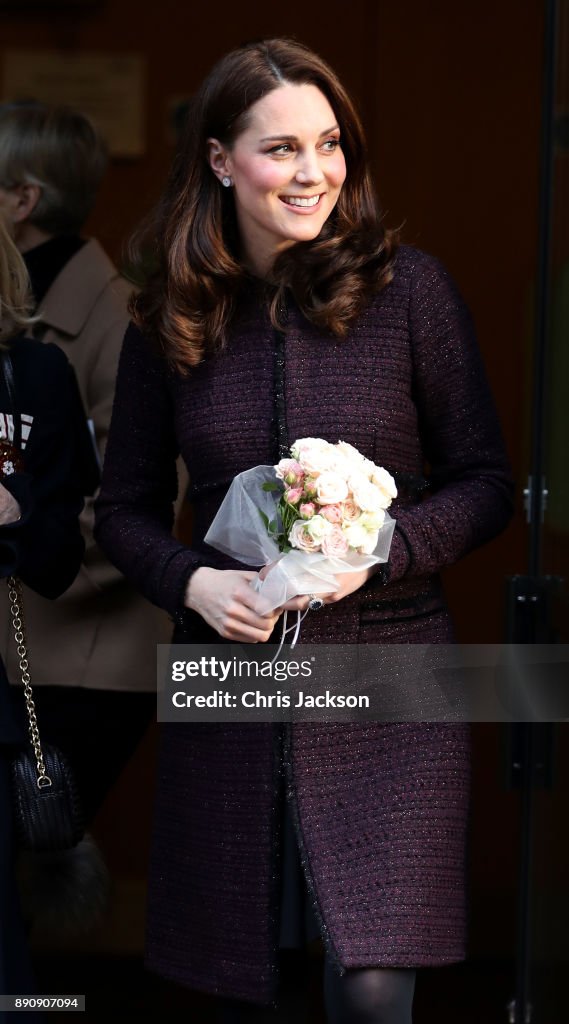 The Duchess Of Cambridge Attends 'Magic Mums' Christmas Party