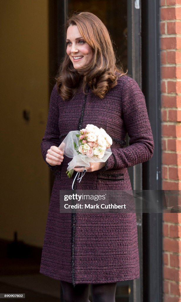 The Duchess Of Cambridge Attends 'Magic Mums' Christmas Party