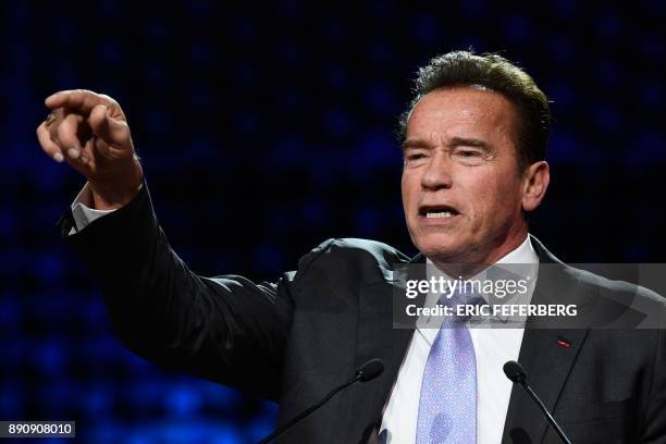 Governor Of California Arnold Schwarzenegger Photos and Premium High