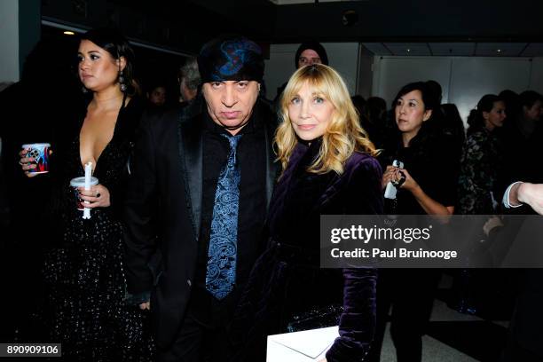 Steven Van Zandt and Maureen Van Zandt attend the New York premiere of "Phantom Thread" at The Film Society of Lincoln Center, Walter Reade Theatre...