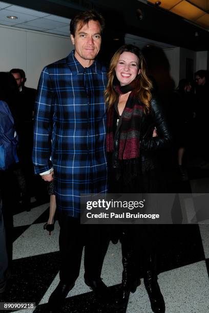 Michael Shannon and Kate Arrington attend the New York premiere of "Phantom Thread" at The Film Society of Lincoln Center, Walter Reade Theatre on...