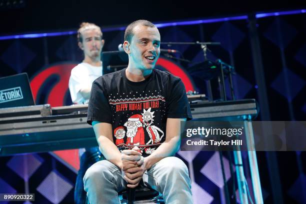 Logic performs during the 2017 Z100 Jingle Ball on December 11, 2017 in Washington, DC.