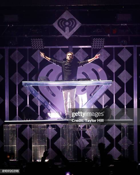 Zedd performs during the 2017 Z100 Jingle Ball on December 11, 2017 in Washington, DC.