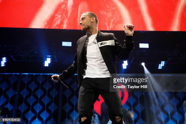 Liam Payne performs during the 2017 Z100 Jingle Ball on December 11, 2017 in Washington, DC.