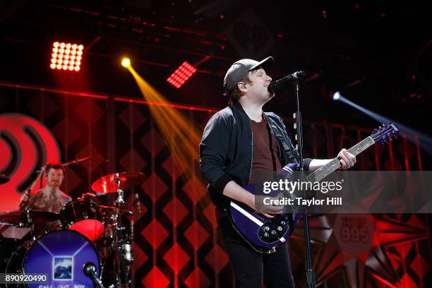 Andy Hurley and Patrick Stump perform during the 2017 Z100 Jingle Ball on December 11, 2017 in Washington, DC.