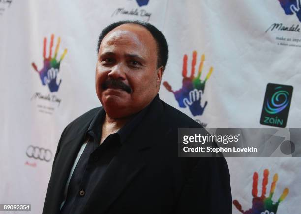 Martin Luther King III attends the Mandela Day: A 46664 Celebration Concert at Radio City Music Hall on July 18, 2009 in New York City.