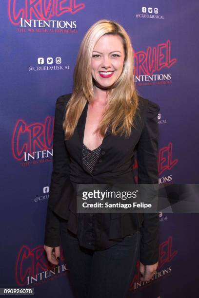 Kate Rockwell attends "Cruel Intentions" The 90's Musical Experience at Le Poisson Rouge on December 11, 2017 in New York City.