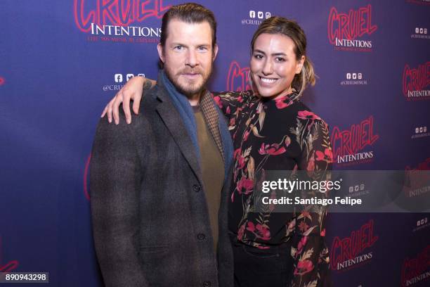 Eric Mabius and Ivy Sherman attend "Cruel Intentions" The 90's Musical Experience at Le Poisson Rouge on December 11, 2017 in New York City.