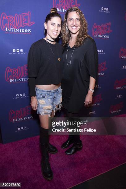 Jennifer Weber and Eva Price attend "Cruel Intentions" The 90's Musical Experience at Le Poisson Rouge on December 11, 2017 in New York City.