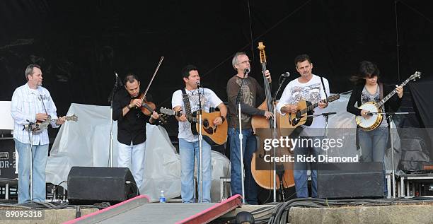 Bluegrass Group The Grascals perform at the 17th Annual Country Thunder USA music festival on July 18, 2009 in Twin Lakes, Wisconsin.