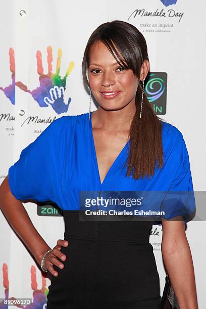 Keisha Whitaker attends the Mandela Day: A 46664 Celebration Concert at Radio City Music Hall on July 18, 2009 in New York City.