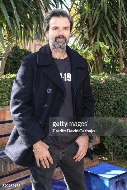 Pau Dones attends the reception to the Ondas Awards 2016 winners press conference at the Alfonso XIII on December 12, 2017 in Seville, Spain.