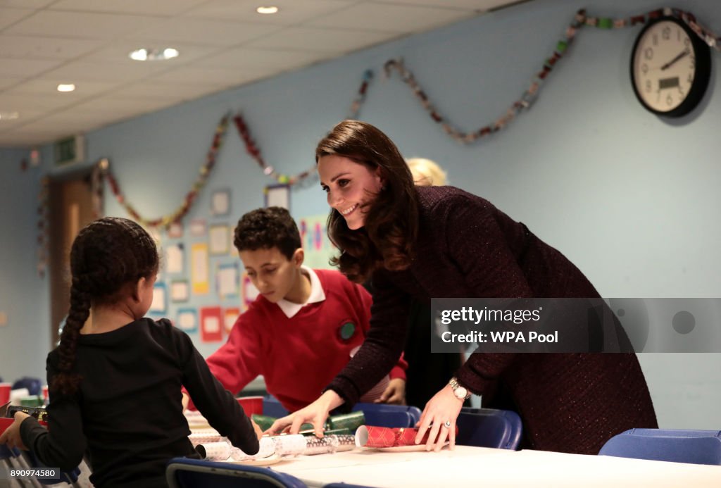 The Duchess Of Cambridge Attends 'Magic Mums' Christmas Party