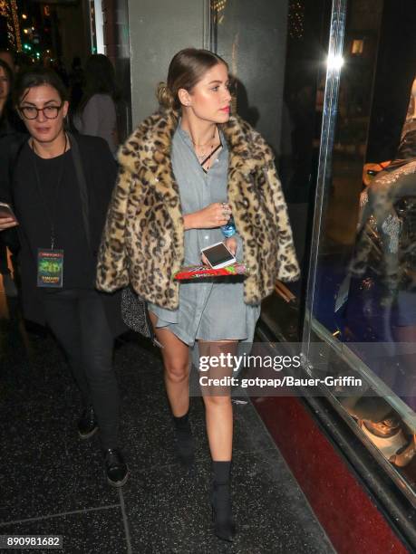 Sofia Reyes is seen on December 11, 2017 in Los Angeles, California.