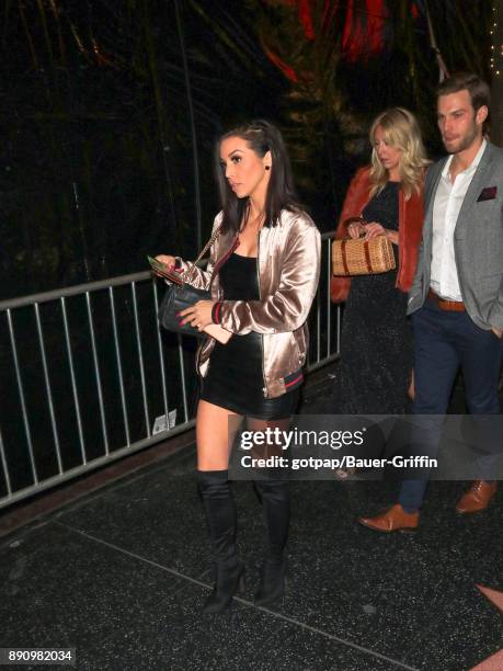 Scheana Shay is seen on December 11, 2017 in Los Angeles, California.