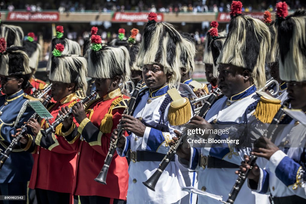 Kenyan President Uhuru Kenyatta Attends Jamhuri Day Celebrations