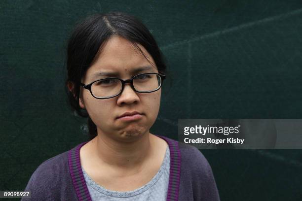Actress Charlyne Yi attends the Pitchfork Music Festival at Union Park on July 18, 2009 in Chicago.
