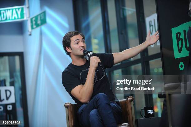 Jason Silva attends the Build Presents Jason Silva at Build Studio on December 12, 2017 in New York City.