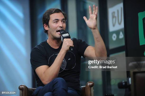 Jason Silva attends the Build Presents Jason Silva at Build Studio on December 12, 2017 in New York City.