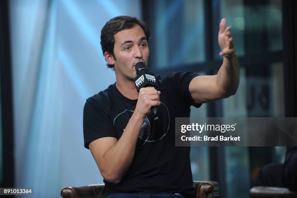 Jason Silva attends the Build Presents Jason Silva at Build Studio on December 12, 2017 in New York City.