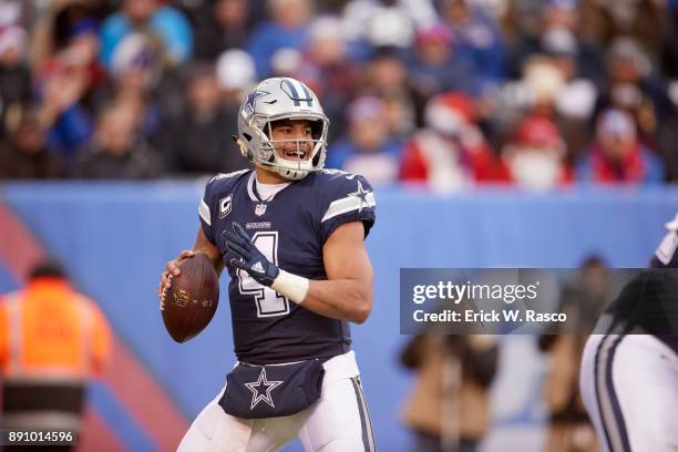 Dallas Cowboys QB Dak Prescott in action vs New York Giants at MetLife Stadium. East Rutherford, NJ CREDIT: Erick W. Rasco