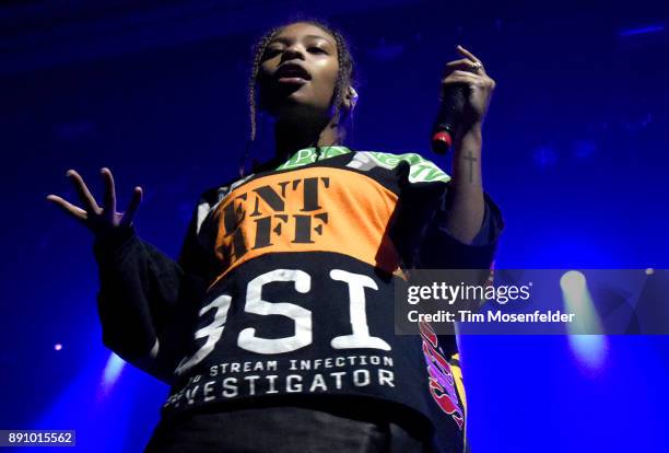 Kodie Shane performs during the "Trip Tour" at The Regency Ballroom on December 10, 2017 in San Francisco, California.