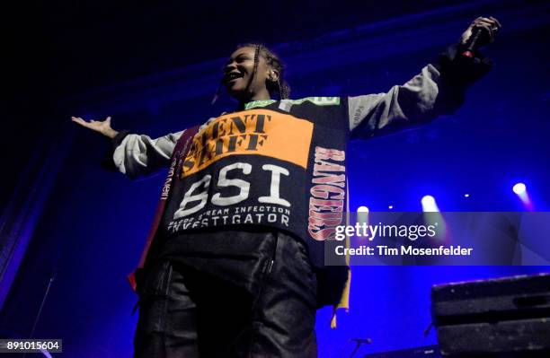 Kodie Shane performs during the "Trip Tour" at The Regency Ballroom on December 10, 2017 in San Francisco, California.