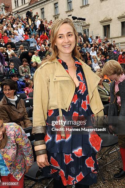 Elisabeth von Thurn und Taxis attend the Thurn and Taxis castle festival on July 19, 2009 in Regensburg, Germany.