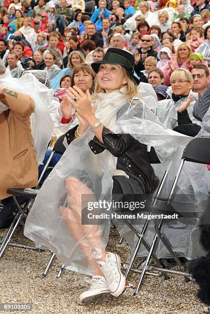 Maja von Schoenburg Glauchau attends the Thurn and Taxis castle festival on July 19, 2009 in Regensburg, Germany.