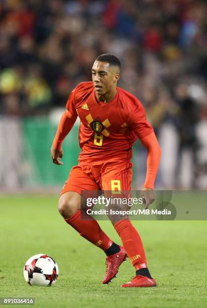 Brussels, Belgium / International Friendly Game : Belgium v Mexico / "nYouri TIELEMANS"nPicture by Vincent Van Doornick / Isosport