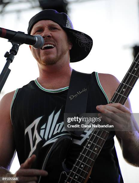 Miles Doughty of Slightly Stoopid performs the Blazed and Confused concert at The Gorge on July 18, 2009 in George, Washington.