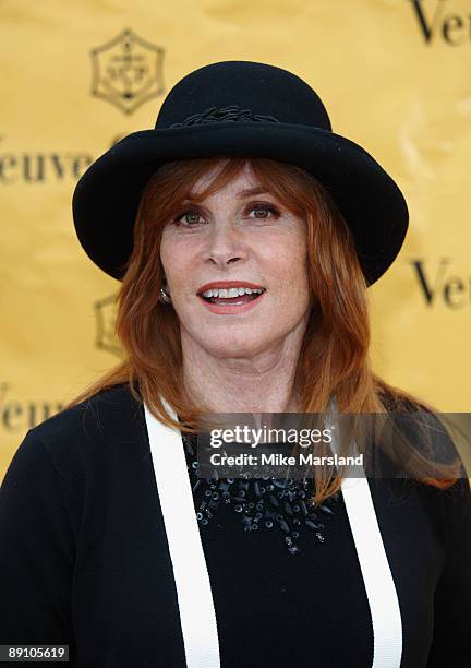 Stefanie Powers attends The Veuve Clicquot Gold Cup Final at Cowdray Park on July 19, 2009 in Midhurst, England.