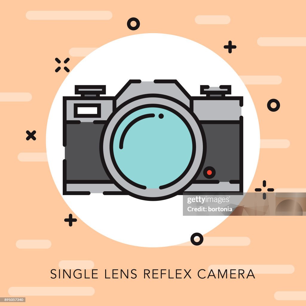 Camera Open Outline Photography Icon